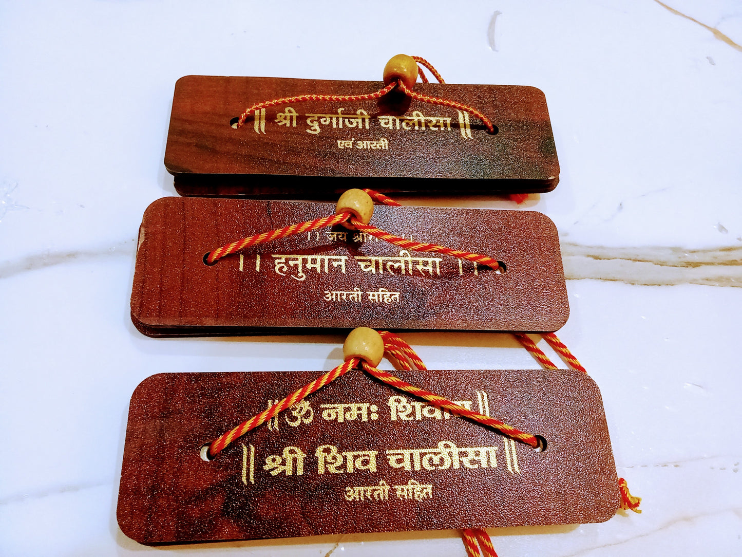Bundle of 3- Sacred Chalisa Combo – Hanuman, Shiv & Durga Chalisa (Pandulipi Format)